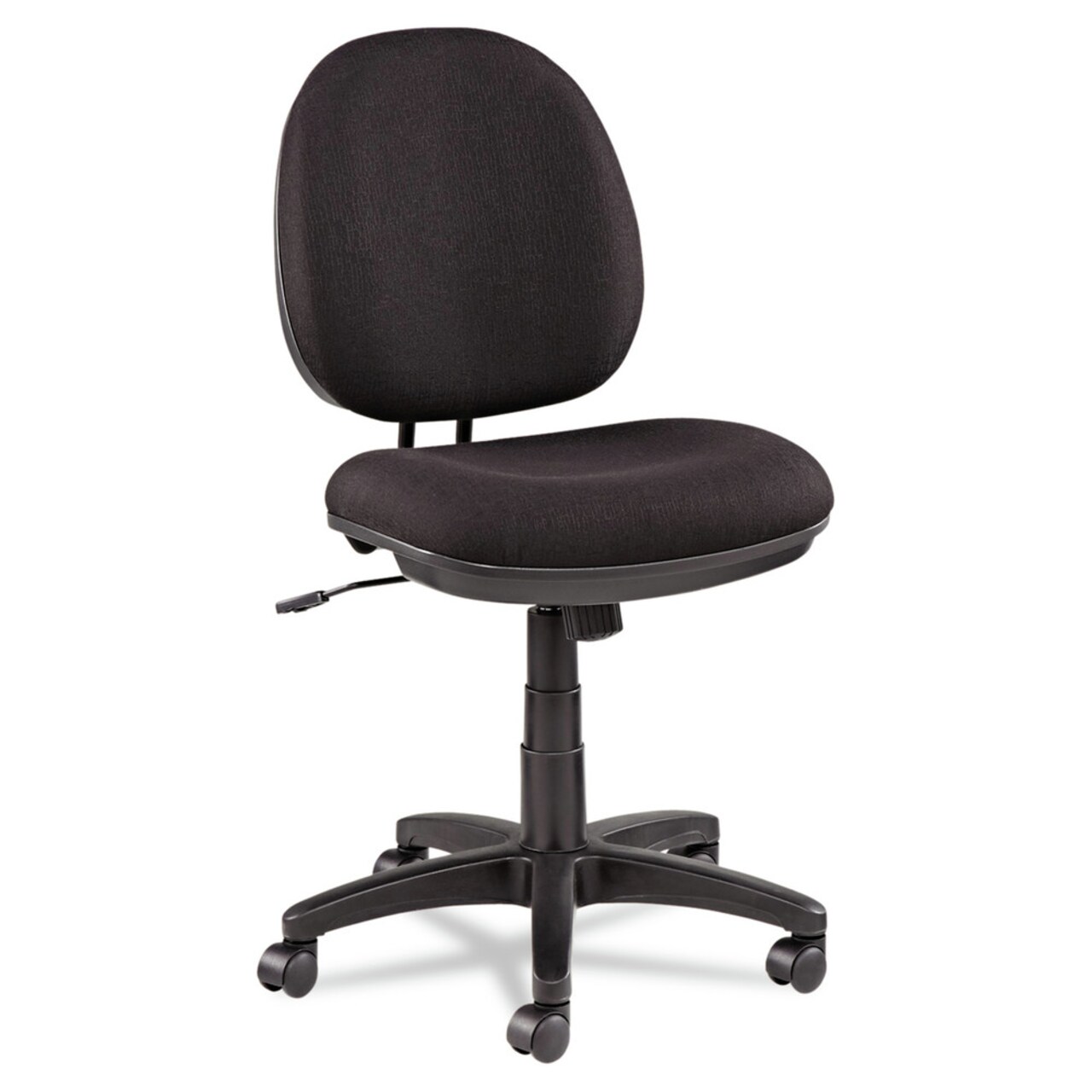 Alera Interval Series 18.42 in. to 23.46 in. Seat Height Swivel/Tilt Task Chair - Black